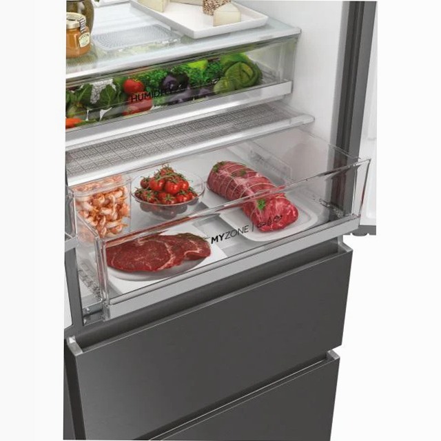Frigorifero Multiporta FD 70 Serie 7 - HFW7720EWMP Grigio Multidoor Libera