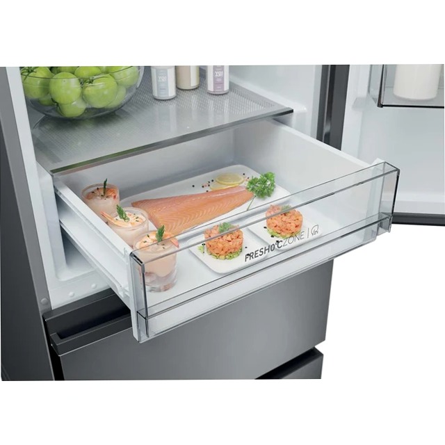 Frigorifero Combinato HTR3618CNMG - 34006117 Argento Libera