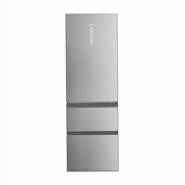 Frigorifero Combinato HTW5618DNMG Argento Libera