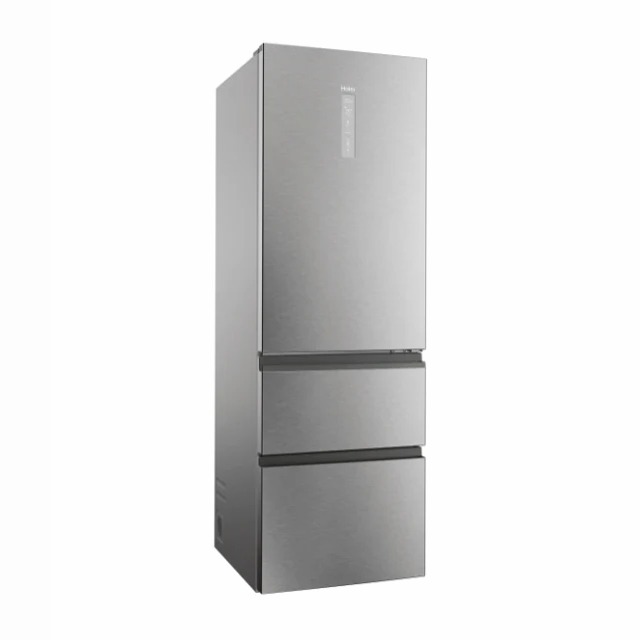 Frigorifero Combinato HTW5618DNMG Argento Libera