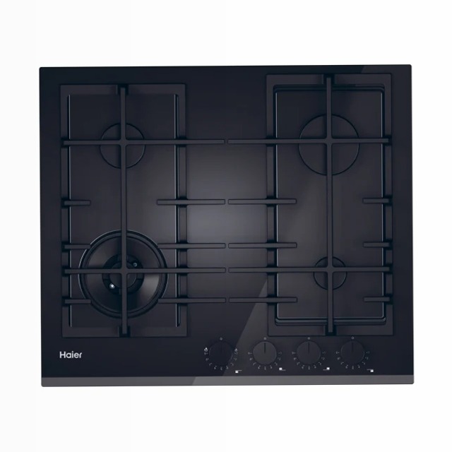 Piano Cottura Gas On Glass Serie 4 HAVG6BF4TBPB Nero
