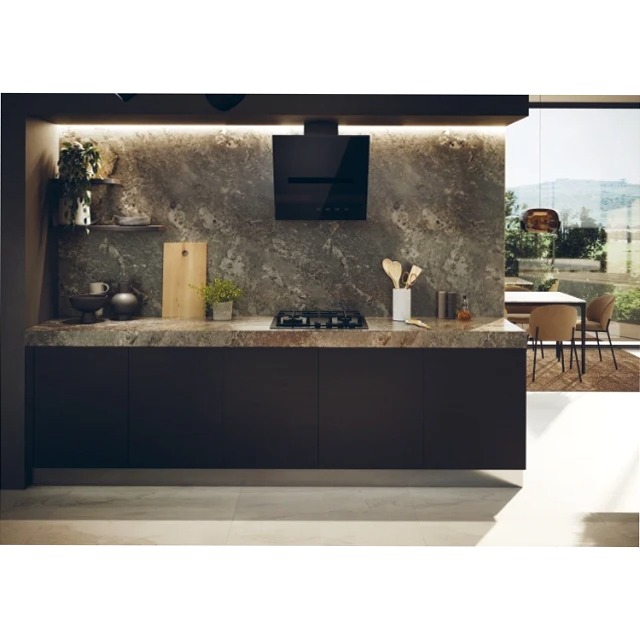 Piano Cottura Gas On Glass Serie 4 HAVG6BF4TBPB Nero