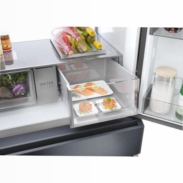 Frigorifero Multiporta FD 90 Serie 7 PRO - HFW7918EIMB Nero Multidoor Libera