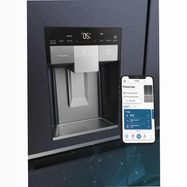 Frigorifero Multiporta FD 90 Serie 7 PRO - HFW7918EIMB Nero Multidoor Libera