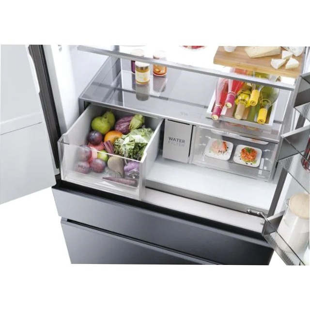 Frigorifero Multiporta FD 90 Serie 7 PRO - HFW7918EIMB Nero Multidoor Libera