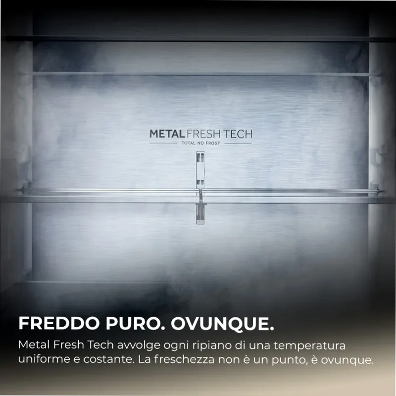 Frigorifero multiporta Horizon HCR59F18DNMM Acciaio Multidoor Libera