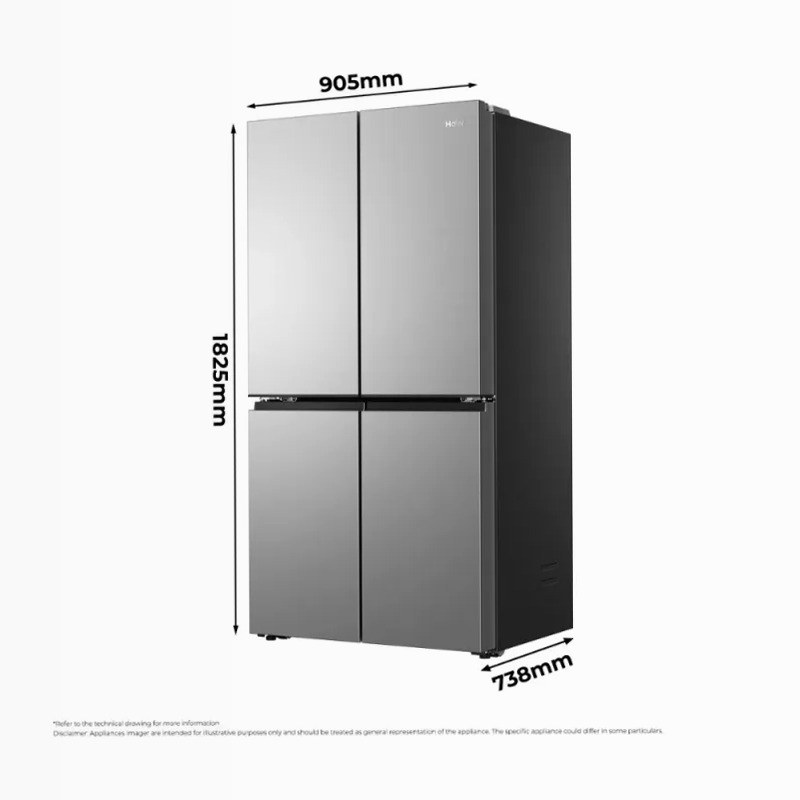 Frigorifero multiporta Horizon HCR59F18DNMM Acciaio Multidoor Libera