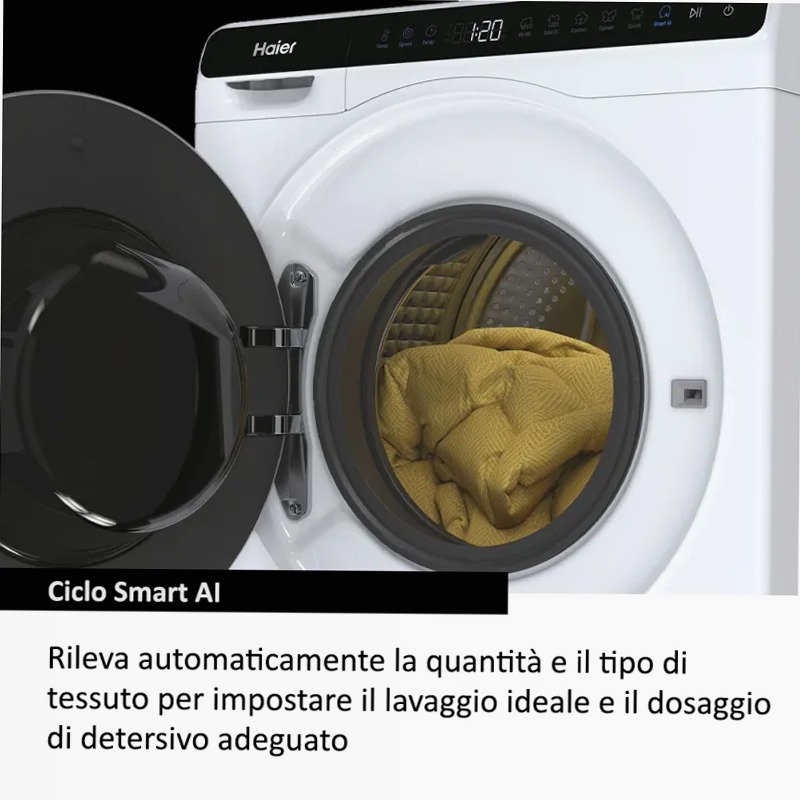 Lavatrice a carica frontale MiniDrum HW50-BP12307 1200rpm 5kg Bianco Libera
