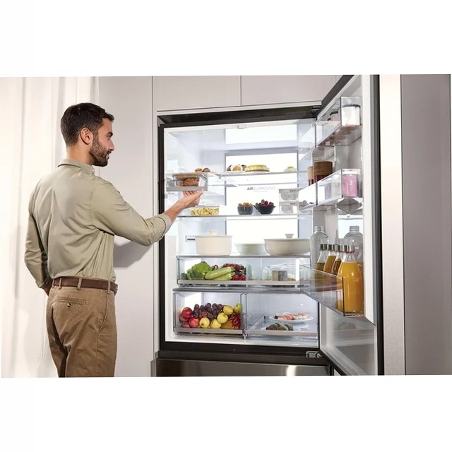 Frigorifero Ultra Space HDR5818DNSS - 34006128 Inox Combinato Libera