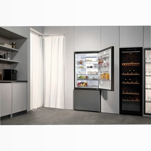 Frigorifero Ultra Space HDR5818DNSS - 34006128 Inox Combinato Libera