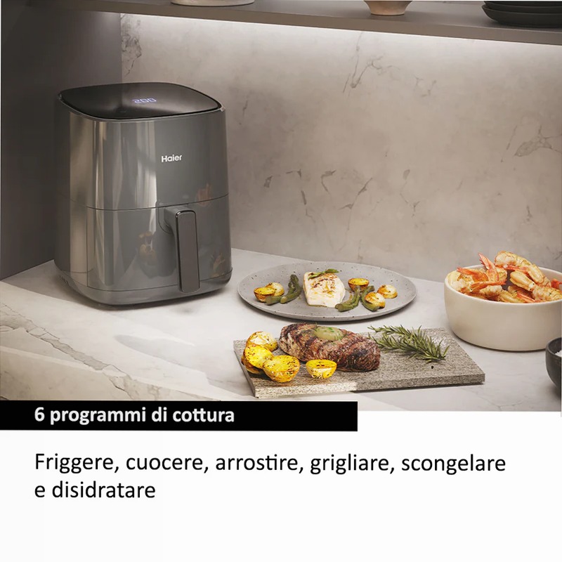 Friggitrice ad Aria I-Master HAF5P Grigio