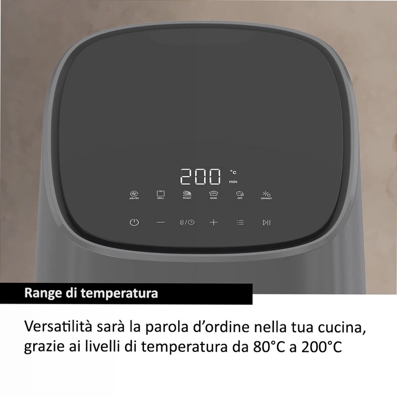 Friggitrice ad Aria I-Master HAF5P Grigio