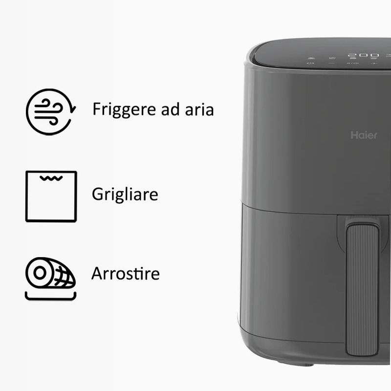 Friggitrice ad Aria I-Master HAF5P Grigio