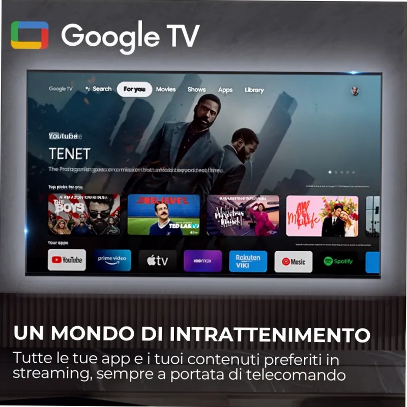 TV QLED S80G - 55 pollici