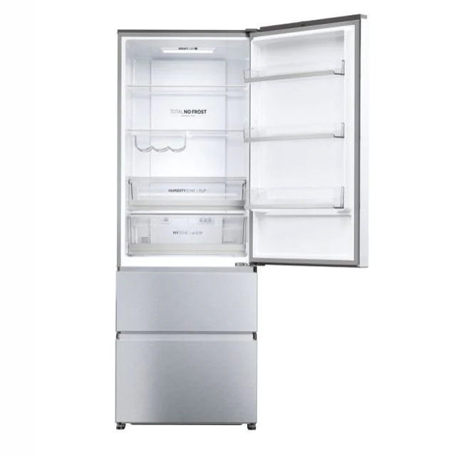 Frigorifero Combinato HTR5720ENMG Argento Libera