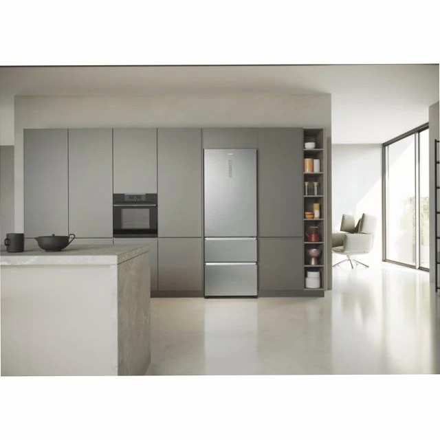 Frigorifero Combinato HTR5720ENMG Argento Libera