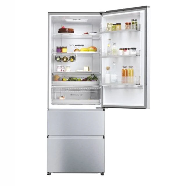 Frigorifero Combinato HTR5720ENMG Argento Libera