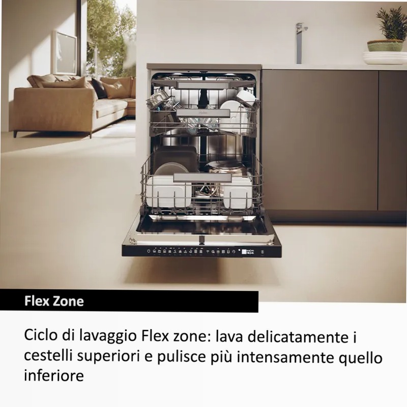 Lavastoviglie I-Pro Shine Serie 5 - XF 6B2M3PX B 16 Acciaio Libera