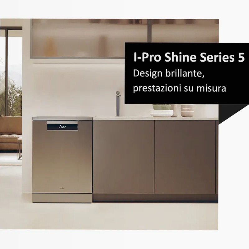 Lavastoviglie I-Pro Shine Serie 5 - XF 6B2M3PX B 16 Acciaio Libera
