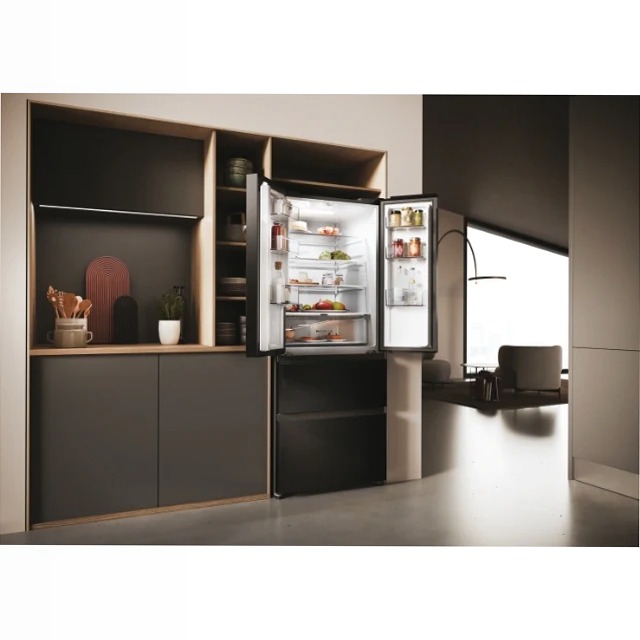 Frigorifero multiporta FD 70 Serie 3 - HFR3718ENGB Nero Multidoor Libera