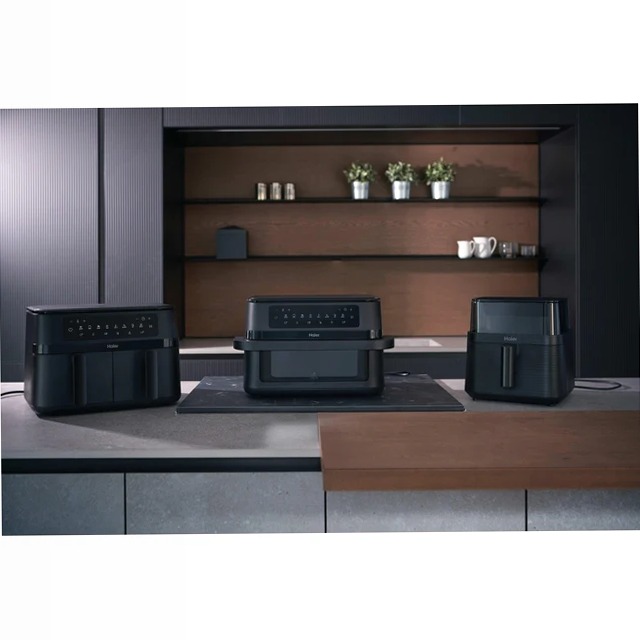 Friggitrice ad aria I-Master Series 3 Double Drawer HAF3AD 011 Nero