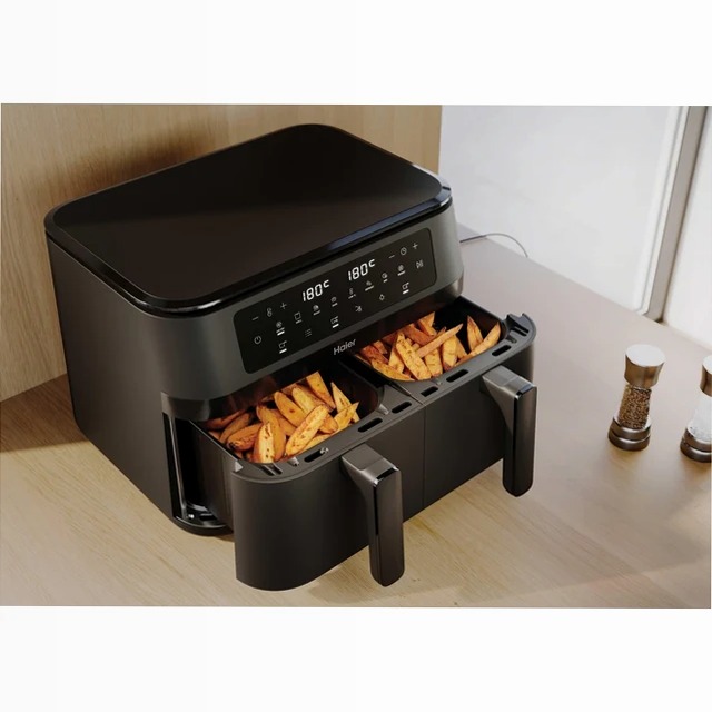 Friggitrice ad aria I-Master Series 3 Double Drawer HAF3AD 011 Nero