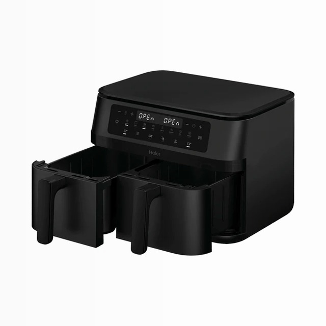 Friggitrice ad aria I-Master Series 3 Double Drawer HAF3AD 011 Nero