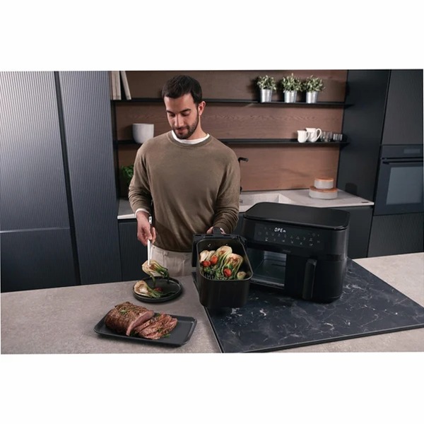 Friggitrice ad aria I-Master Series 3 Double Drawer 11lt Nero