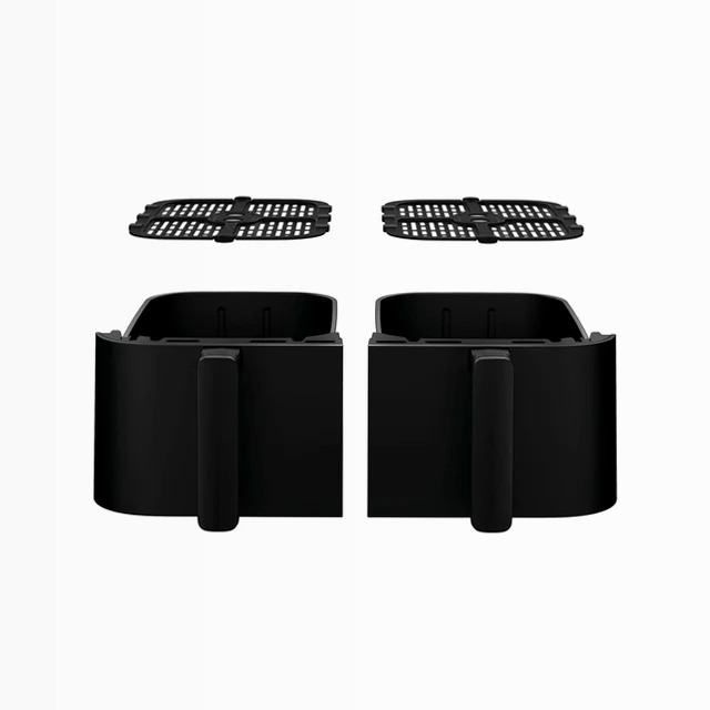 Friggitrice ad aria I-Master Series 3 Double Drawer HAF3AD 011 Nero