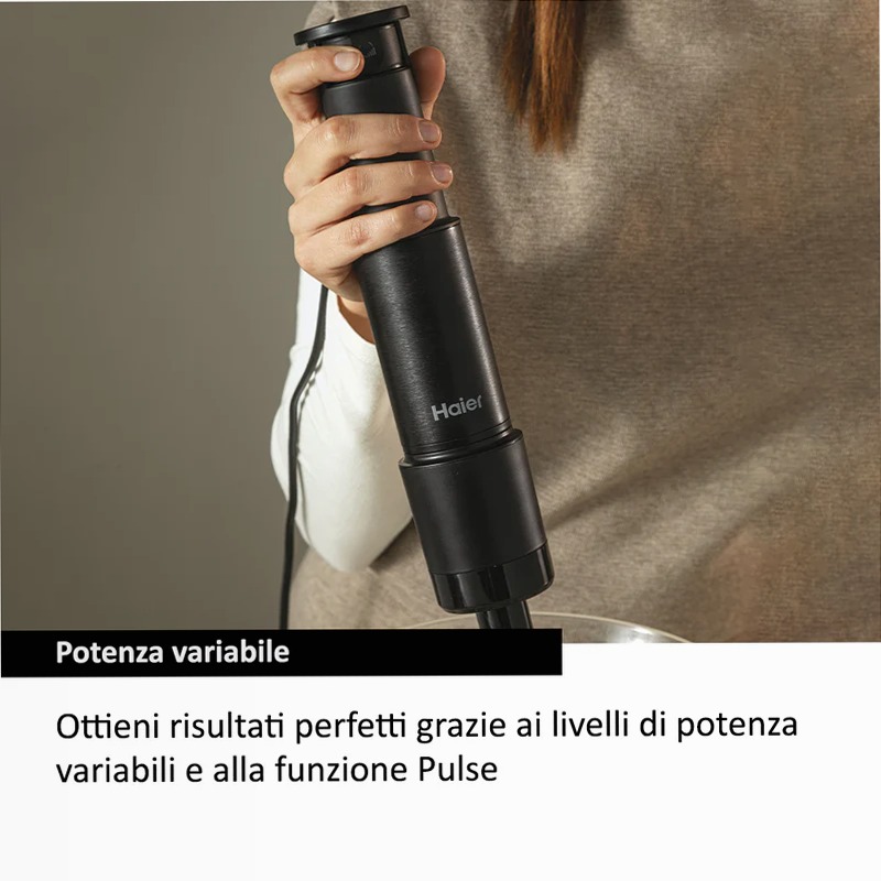 Frullatore ad immersione I-Master Serie 5 Nero