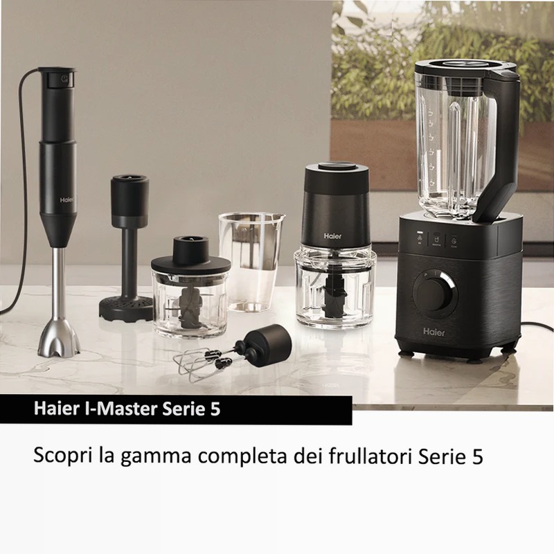 Frullatore ad immersione I-Master Serie 5 Nero