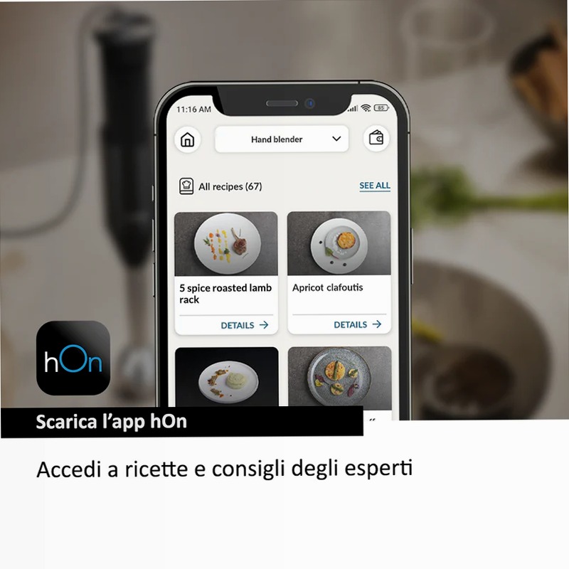 Frullatore ad immersione I-Master Serie 5 Nero