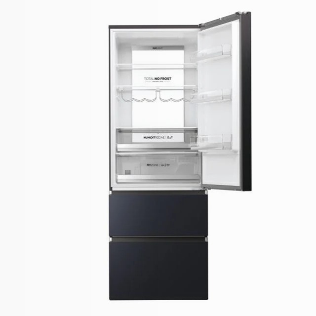 Frigorifero Combinato HTW7720ENMB - Serie 3D 70 Nero Libera
