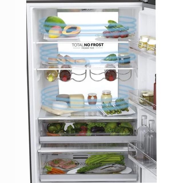 Frigorifero Combinato HTW7720ENMB - Serie 3D 70 Nero Libera