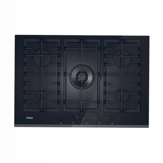 Piano Cottura Gas On Glass Serie 4 HAVG75TBBP Nero