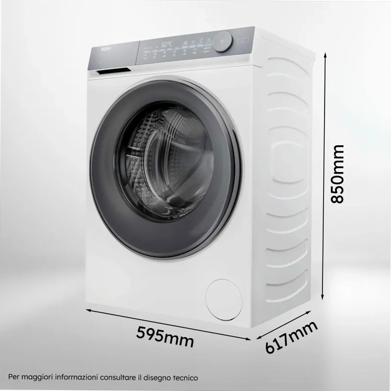 Lavatrice a carica frontale X Serie 7 - HW100-B14367U1 1400rpm 10kg Bianco Libera