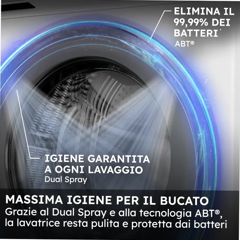 Lavatrice a carica frontale X Serie 7 - HW100-B14367U1 1400rpm 10kg Bianco Libera