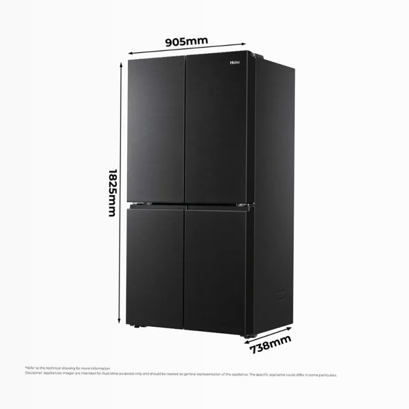 Frigorifero multiporta Horizon HCR59F18DNMB Nero Multidoor Libera