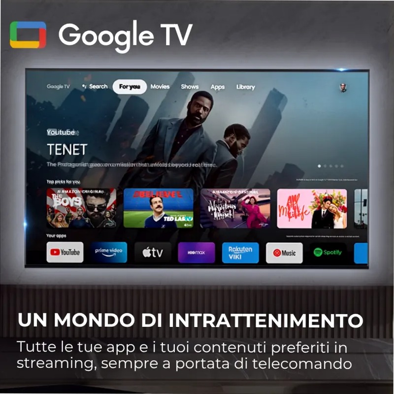 TV QLED S80G - 43 Pollici