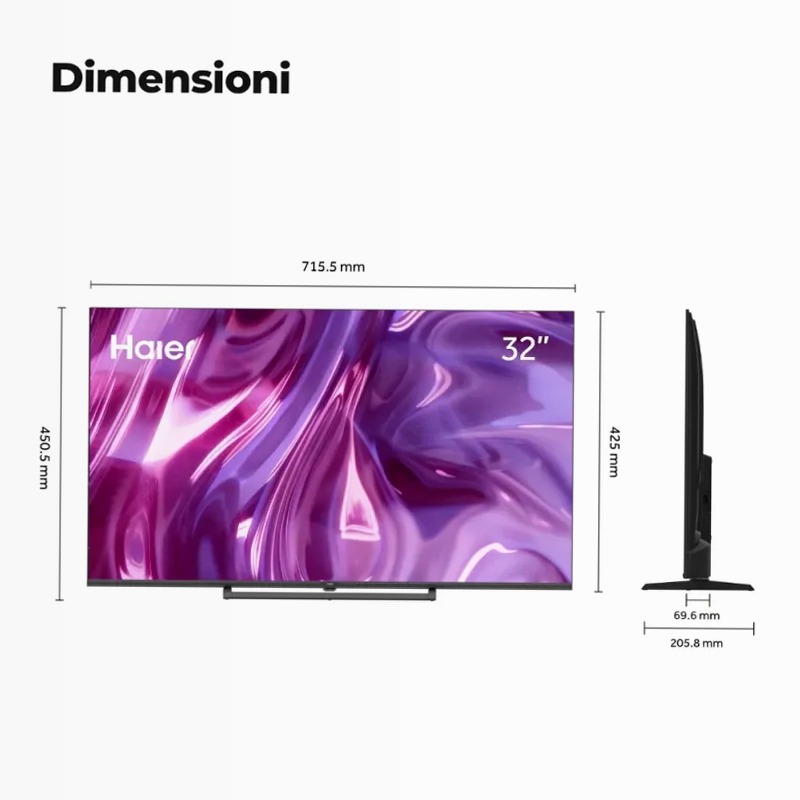 TV QLED S80G - 32 Pollici