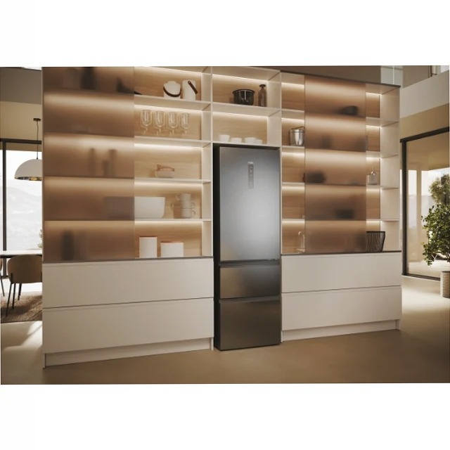 Frigorifero Combinato 3D 60 Serie 5 - HTW5618ENMG Acciaio Libera