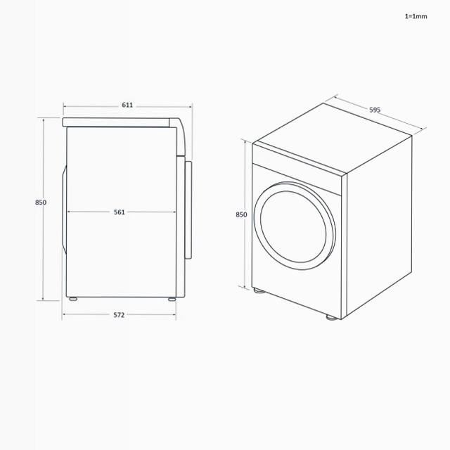 Lavasciuga - X Serie 11 - HWD100-BD14397PU1 - 31020528
