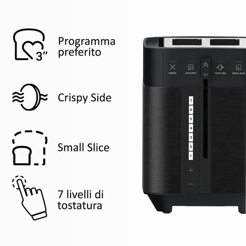 Tostapane I-Master Serie 5 - HTO5A3 Nero