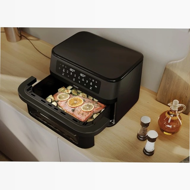 Friggitrice ad aria I-Master Serie 3 Flex Doppio Cassetto Nero