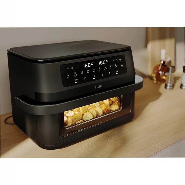 Friggitrice ad aria I-Master Serie 3 Flex Doppio Cassetto Nero
