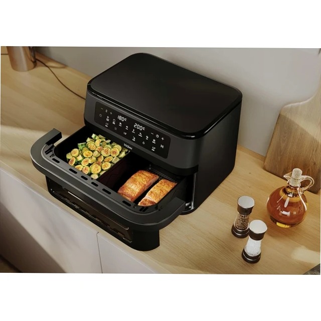 Friggitrice ad aria I-Master Serie 3 Flex Doppio Cassetto Nero