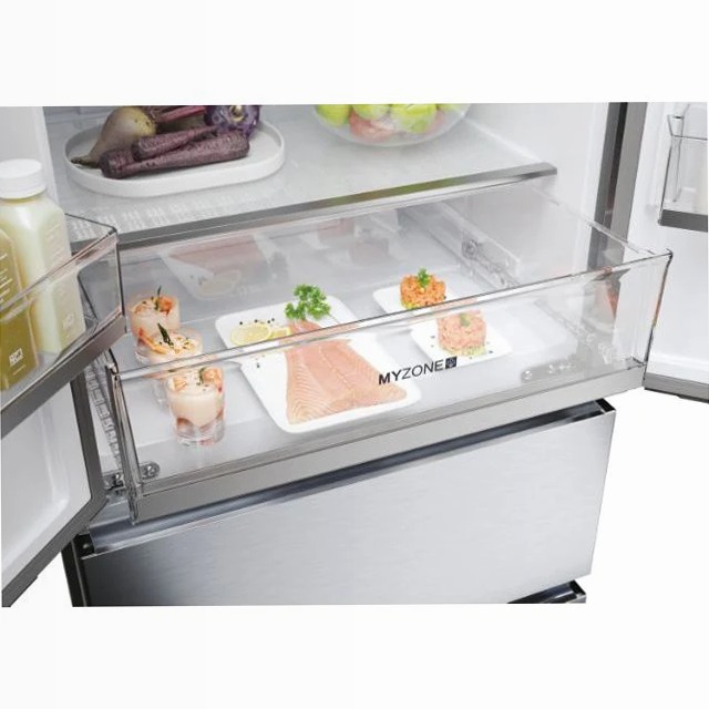 Frigorifero multiporta FD 70 Serie 5 - HFR5719EWMG Argento Multidoor Libera