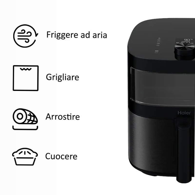 Friggitrice ad Aria I-Master Multi Serie 5 Nero