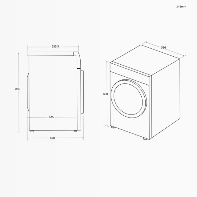 Asciugatrice I-Pro Serie 5 - HD90-A3959E-IT 9kg A Bianco