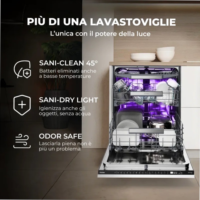 Lavastoviglie I-Pro Shine - Collezione Biovitae A 14 Incasso